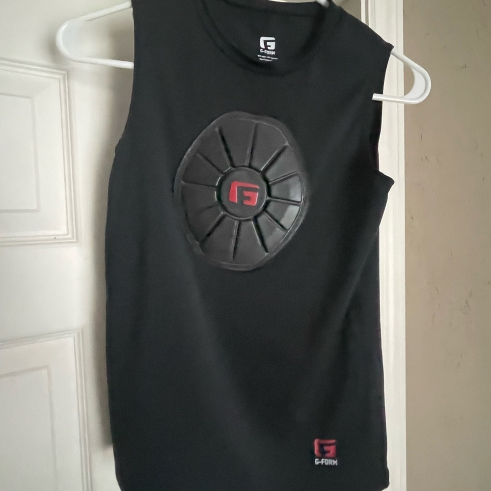 G-Form Black Sternum Pad Sleeveless Shirt